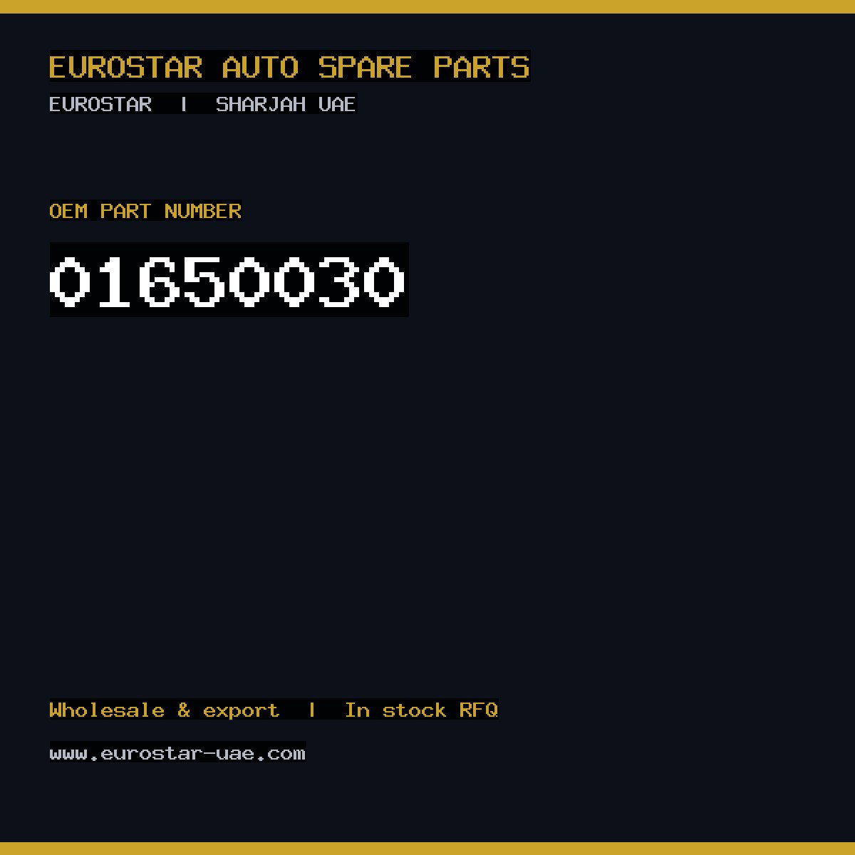 0165003/0 — DELPHI 0165003/0