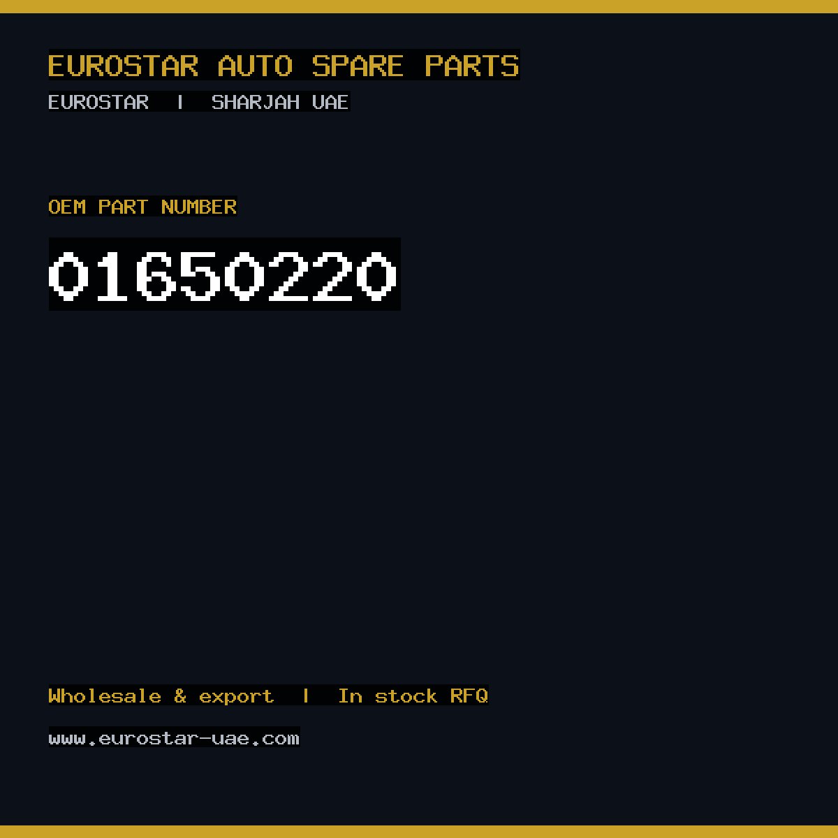 0165022/0 — DELPHI 0165022/0
