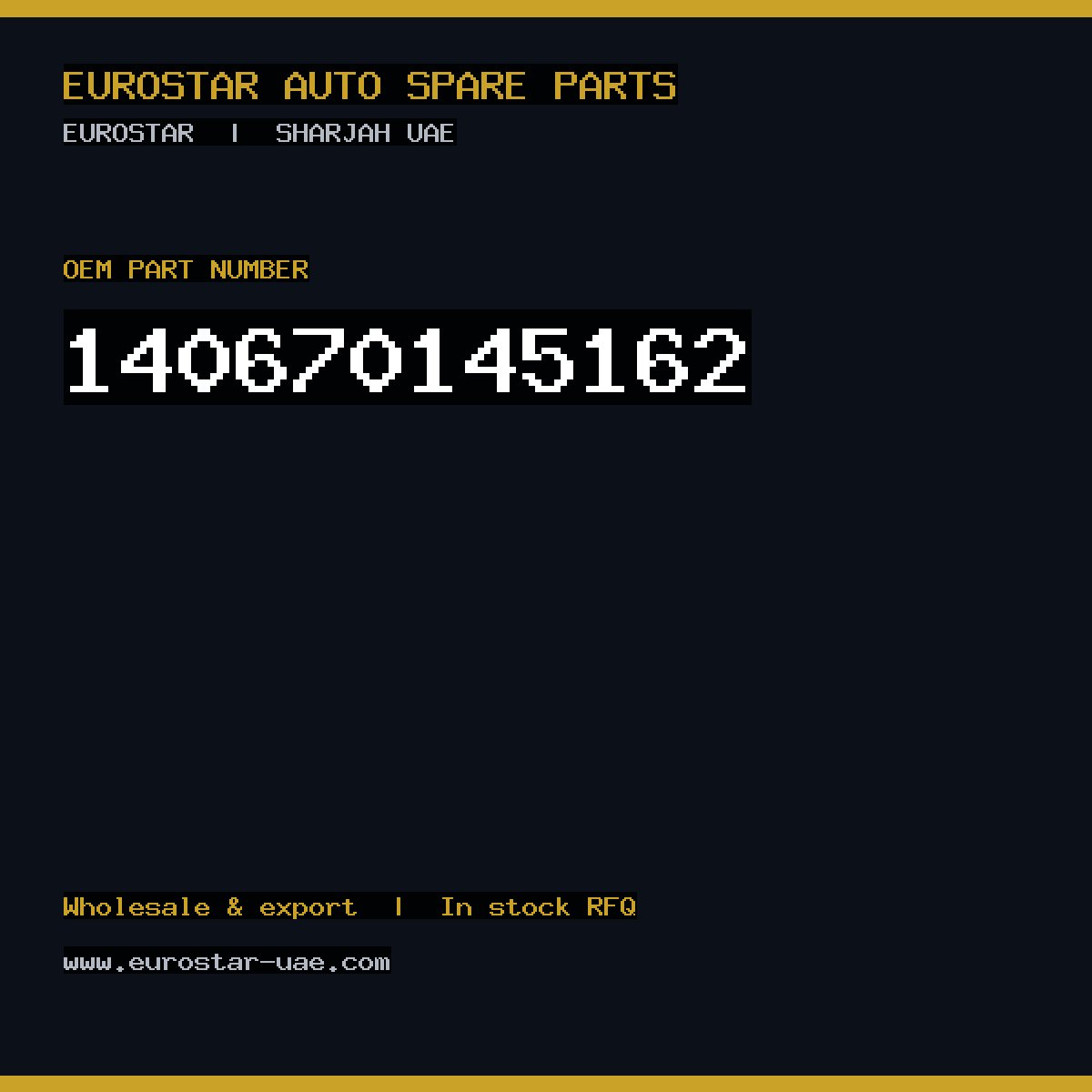 CONTINENTAL/VDO 14-067-014-5162