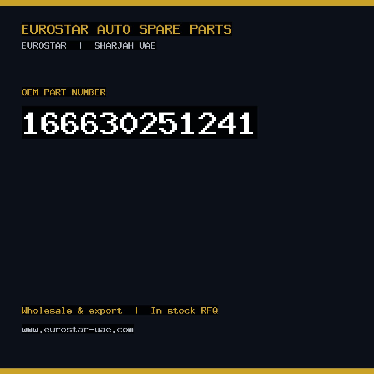 CONTINENTAL/VDO 16-663-025-1241