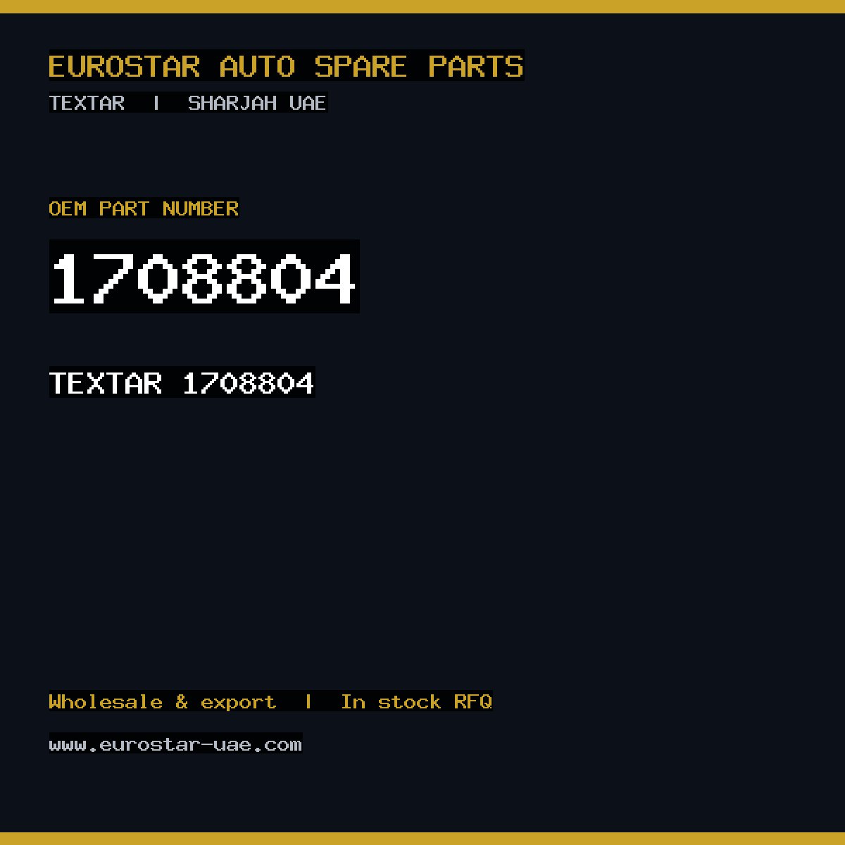 TEXTAR 1708804