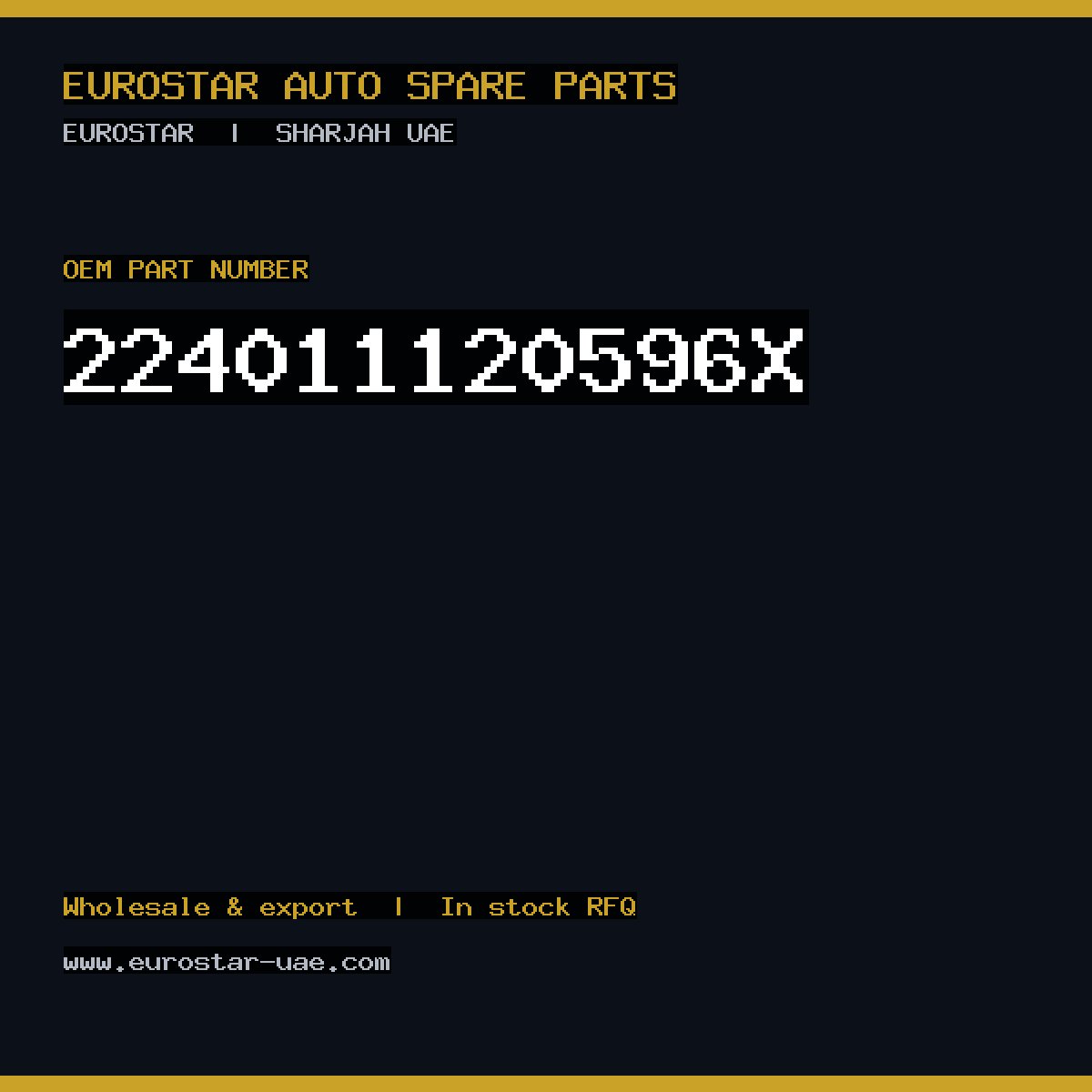 224-011-120-596X — CONTINENTAL/VDO 224-011-120-596X