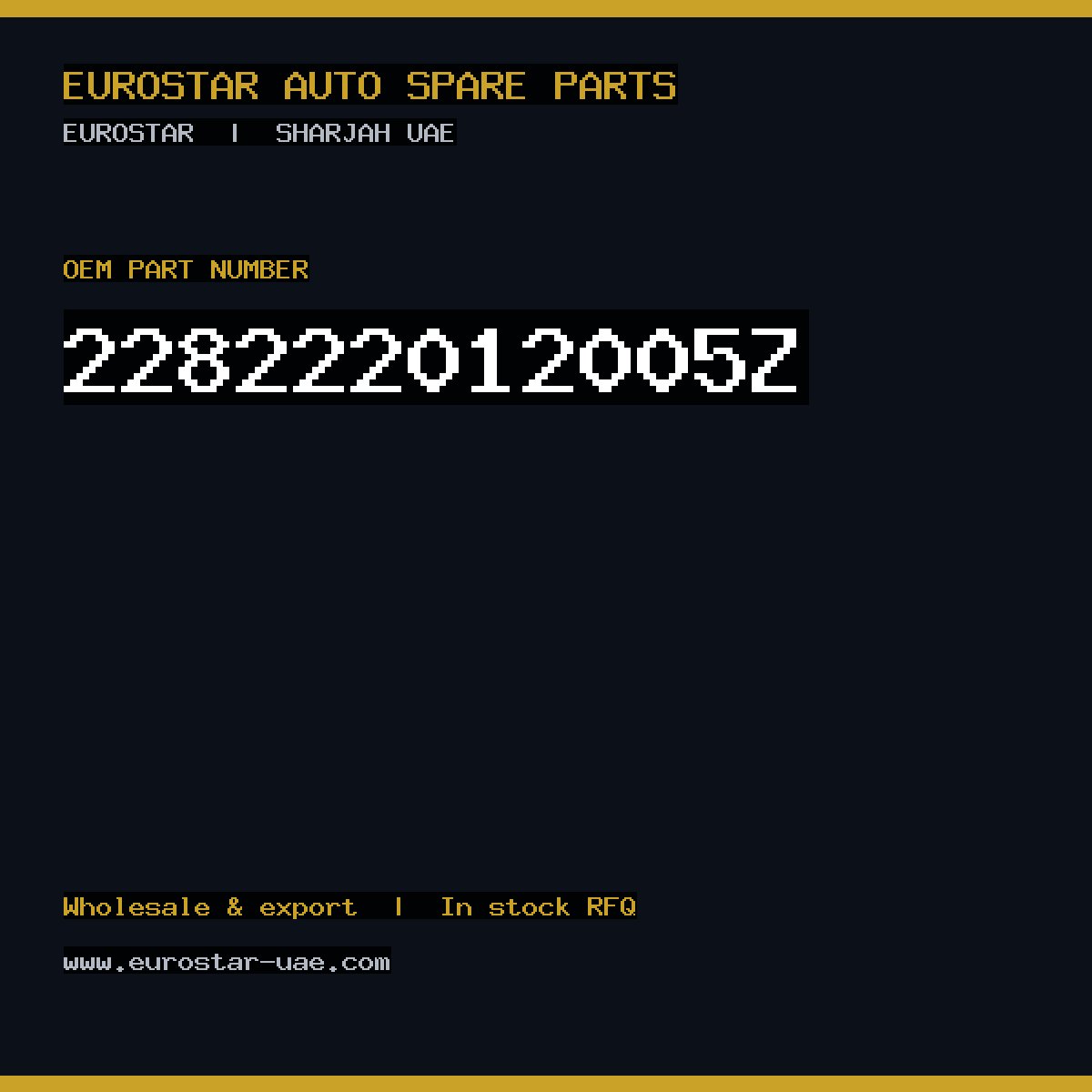 228-222-012-005Z — CONTINENTAL/VDO 228-222-012-005Z