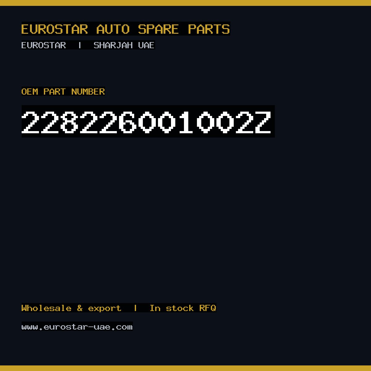 228-226-001-002Z — CONTINENTAL/VDO 228-226-001-002Z