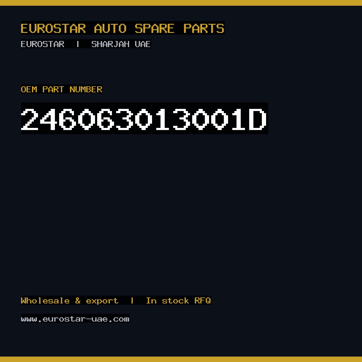 246-063-013-001D — CONTINENTAL/VDO 246-063-013-001D