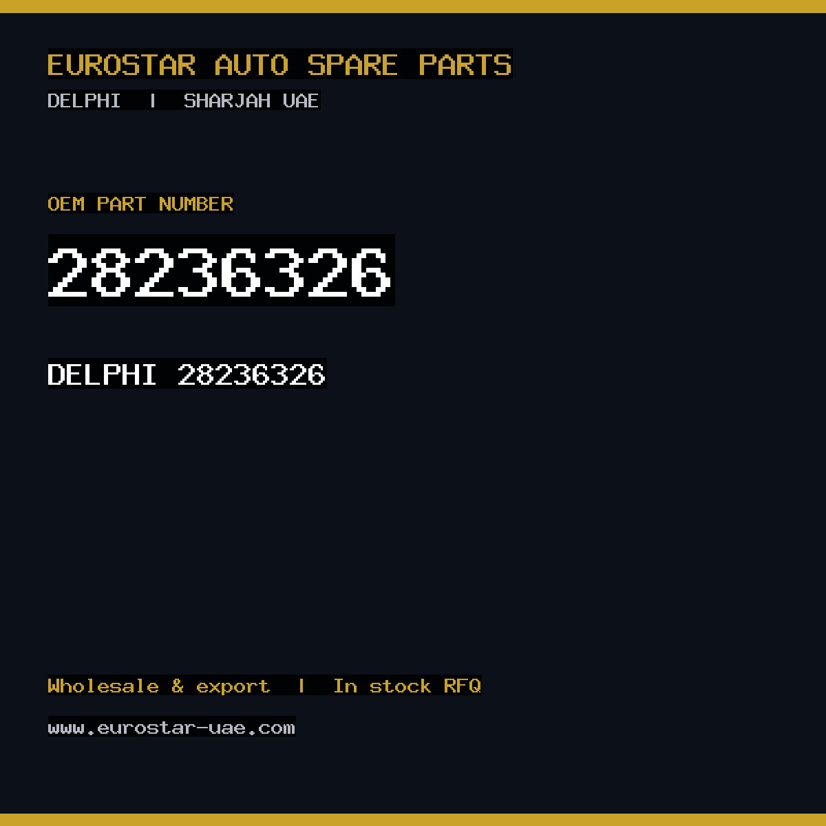 28236326 — DELPHI 28236326