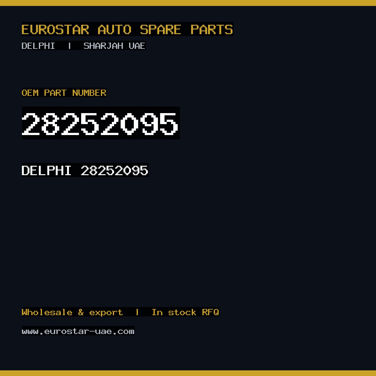 28252095 — DELPHI 28252095