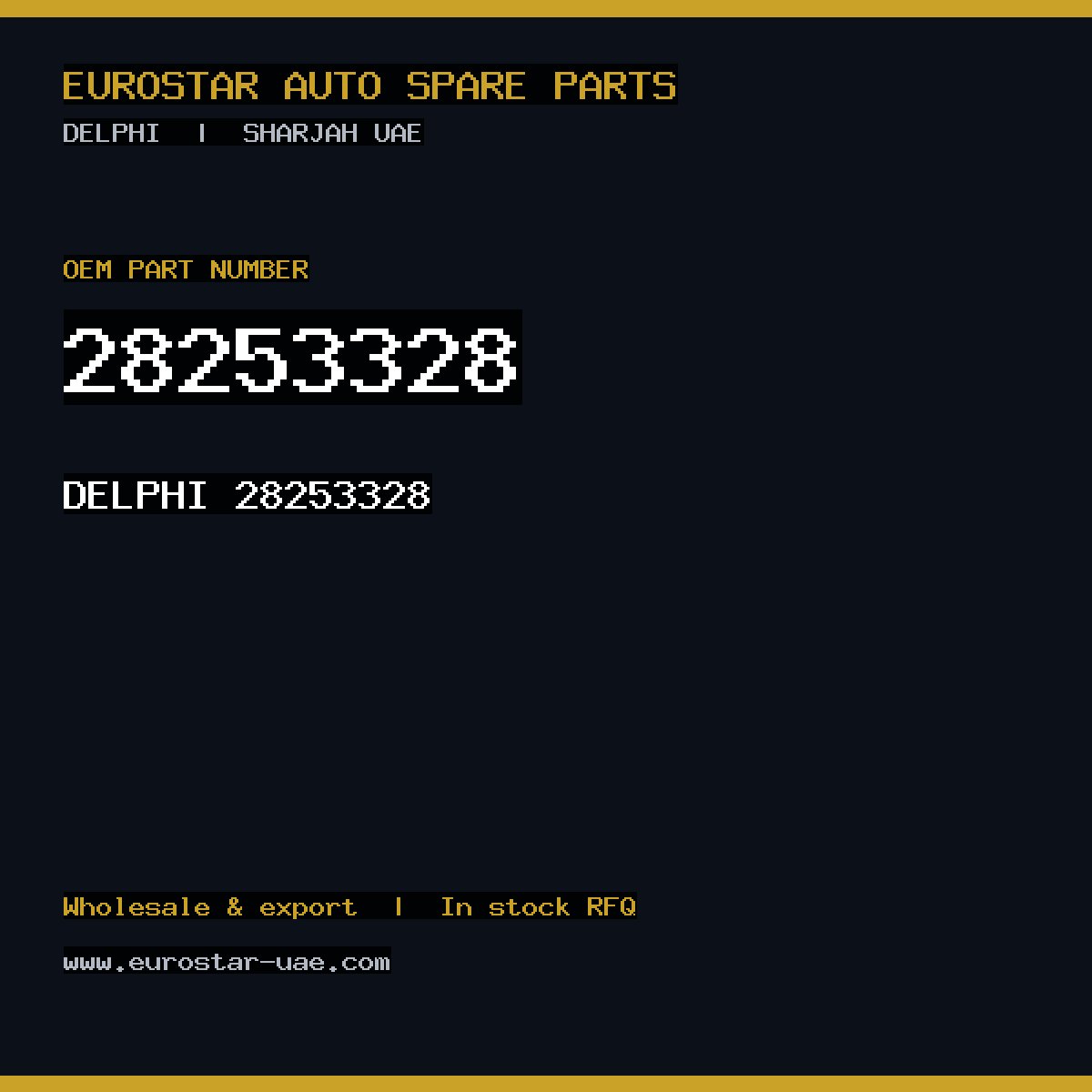 28253328 — DELPHI 28253328
