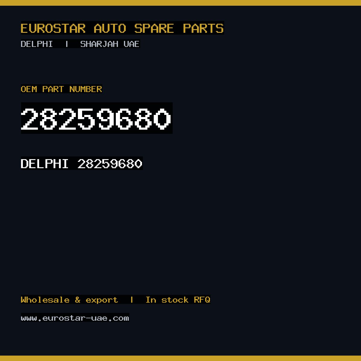 28259680 — DELPHI 28259680