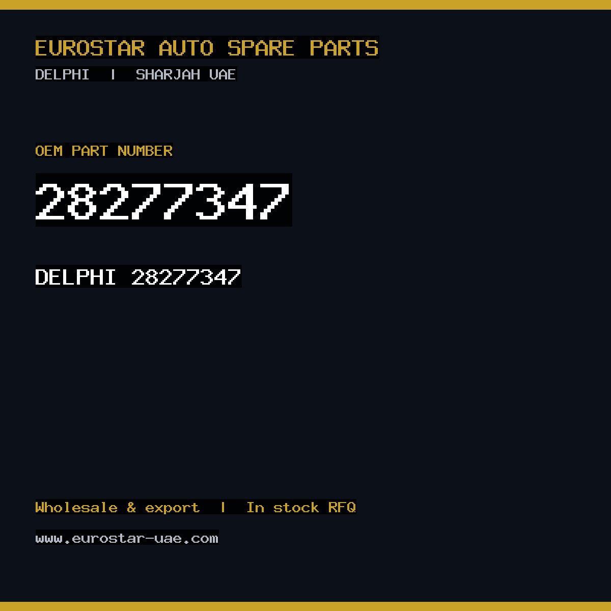 28277347 — DELPHI 28277347