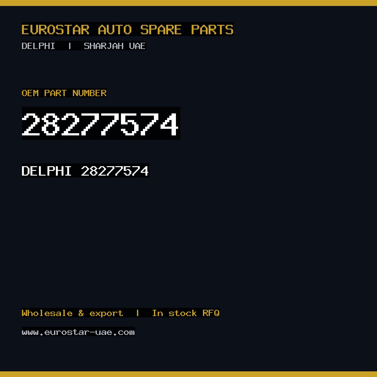 28277574 — DELPHI 28277574