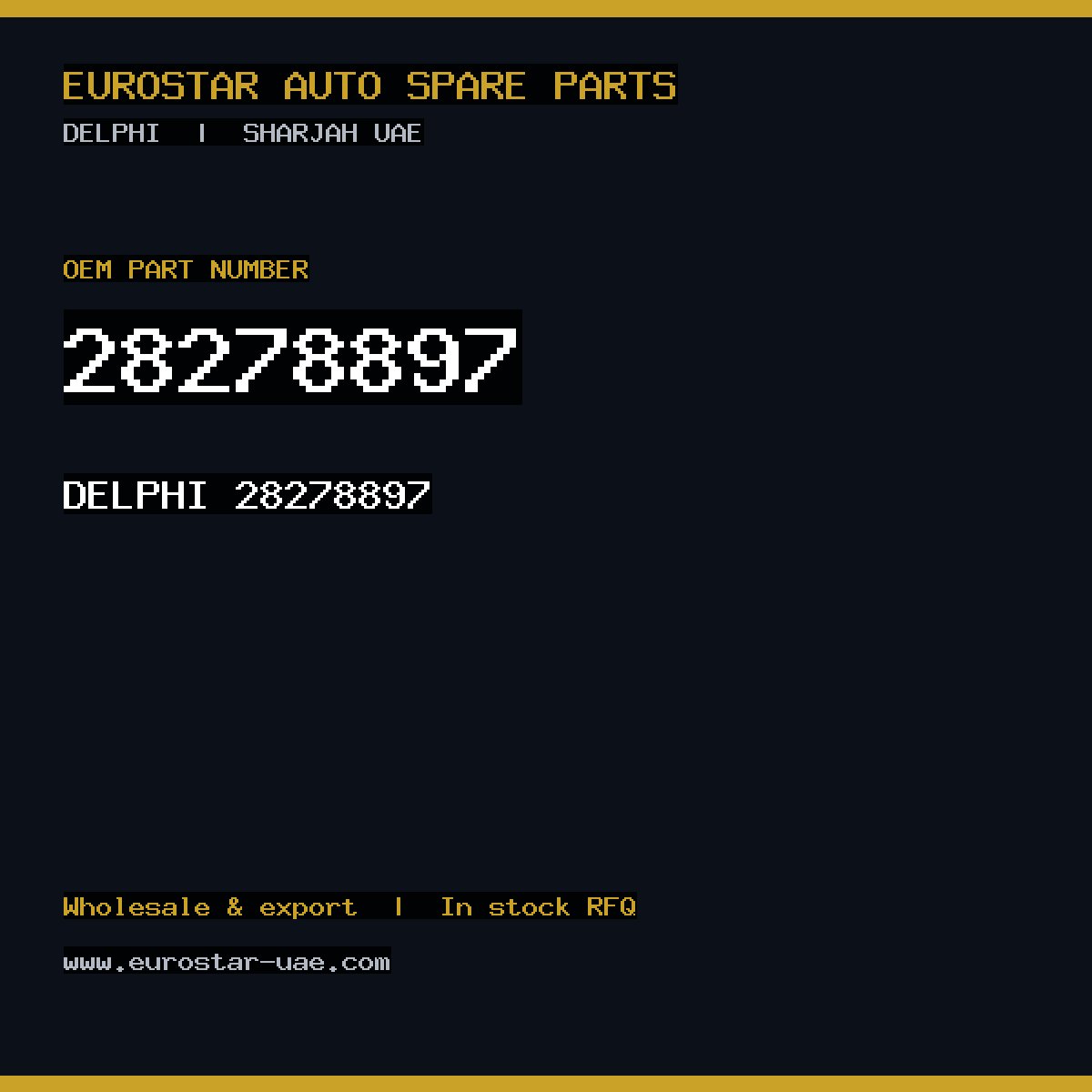 28278897 — DELPHI 28278897