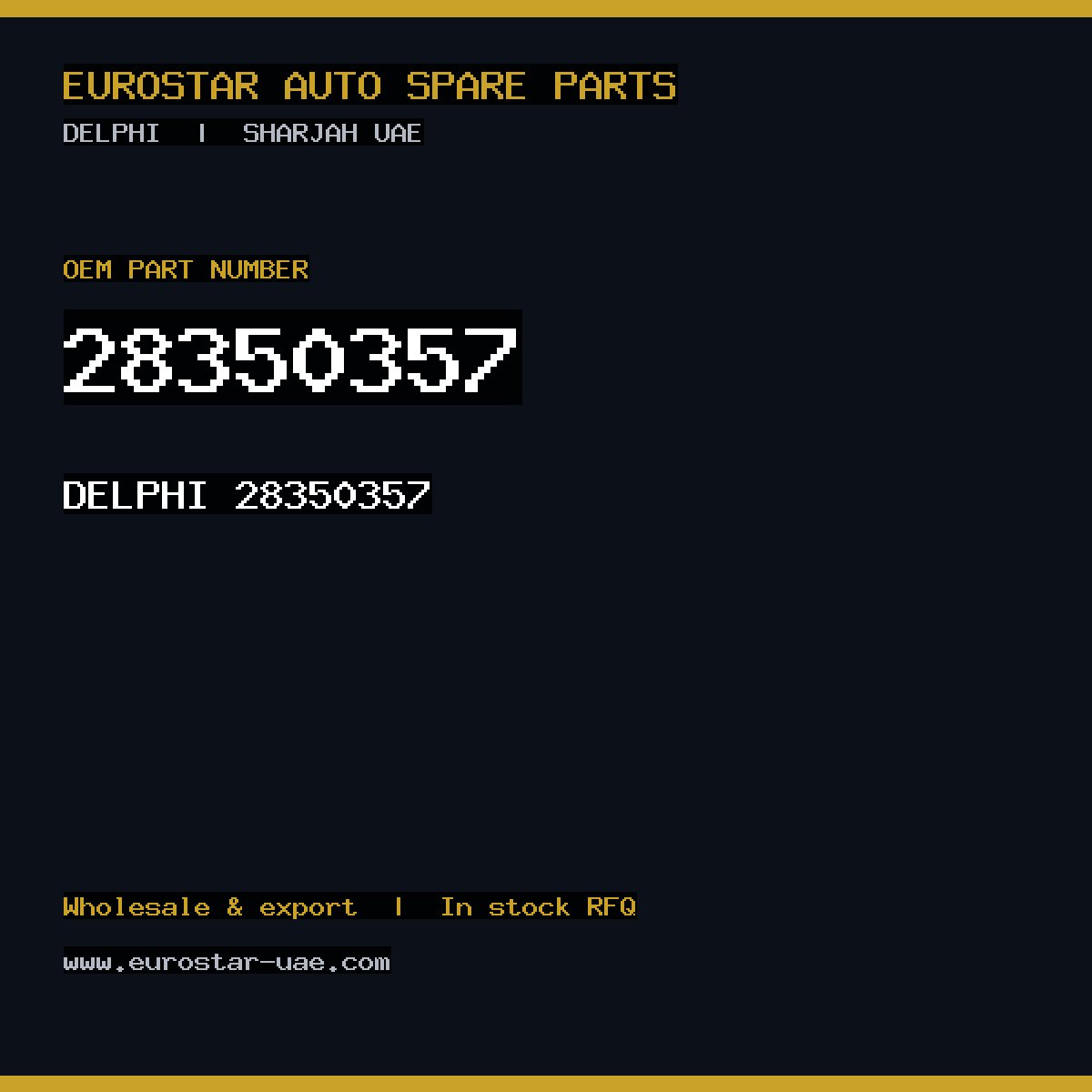 28350357 — DELPHI 28350357