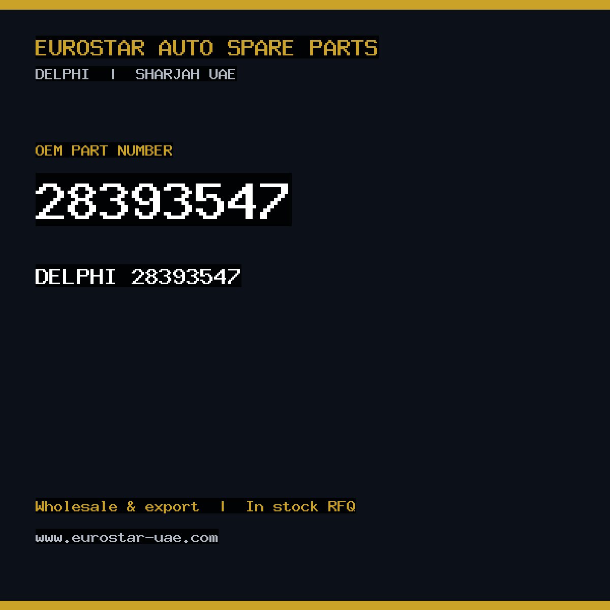 28393547 — DELPHI 28393547