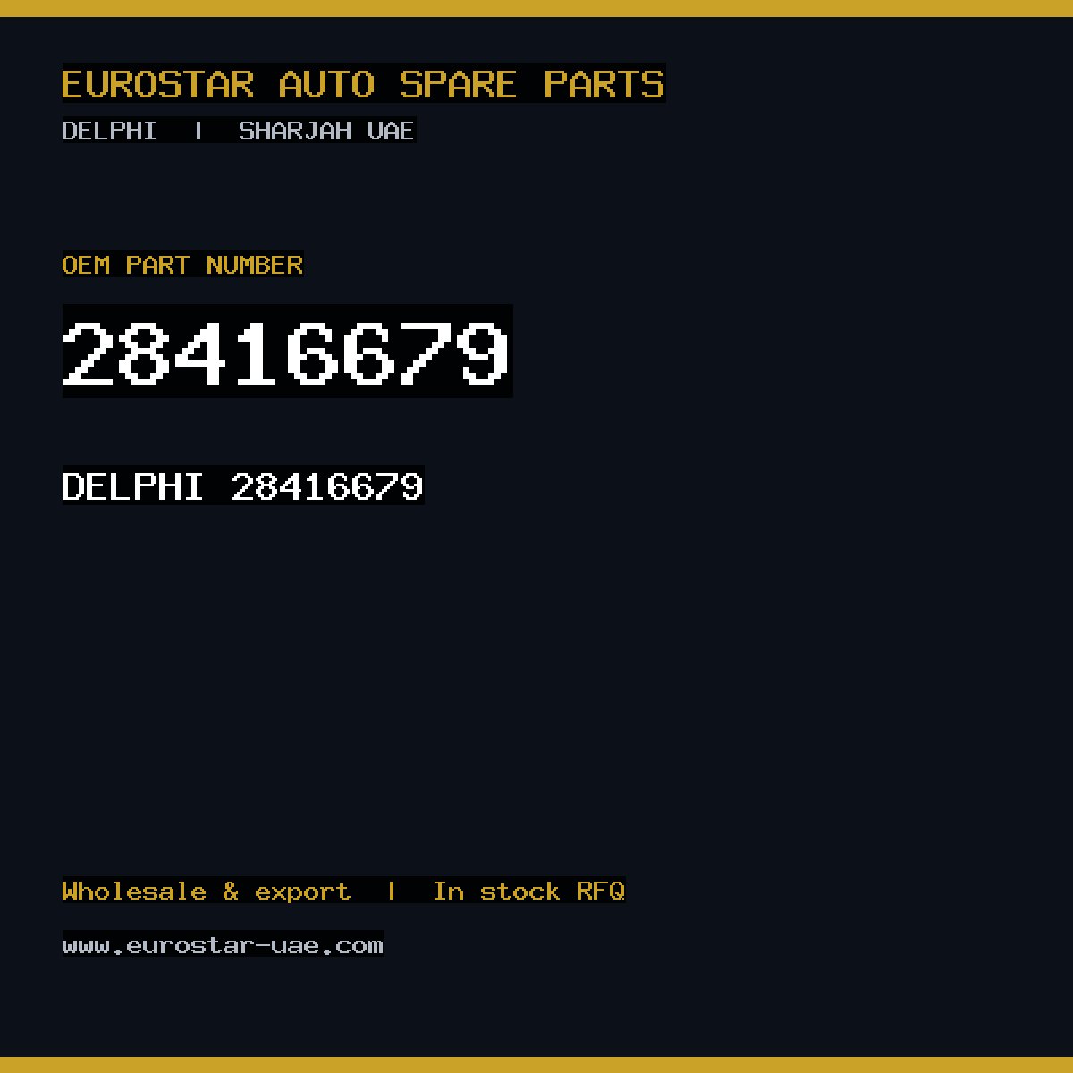 28416679 — DELPHI 28416679
