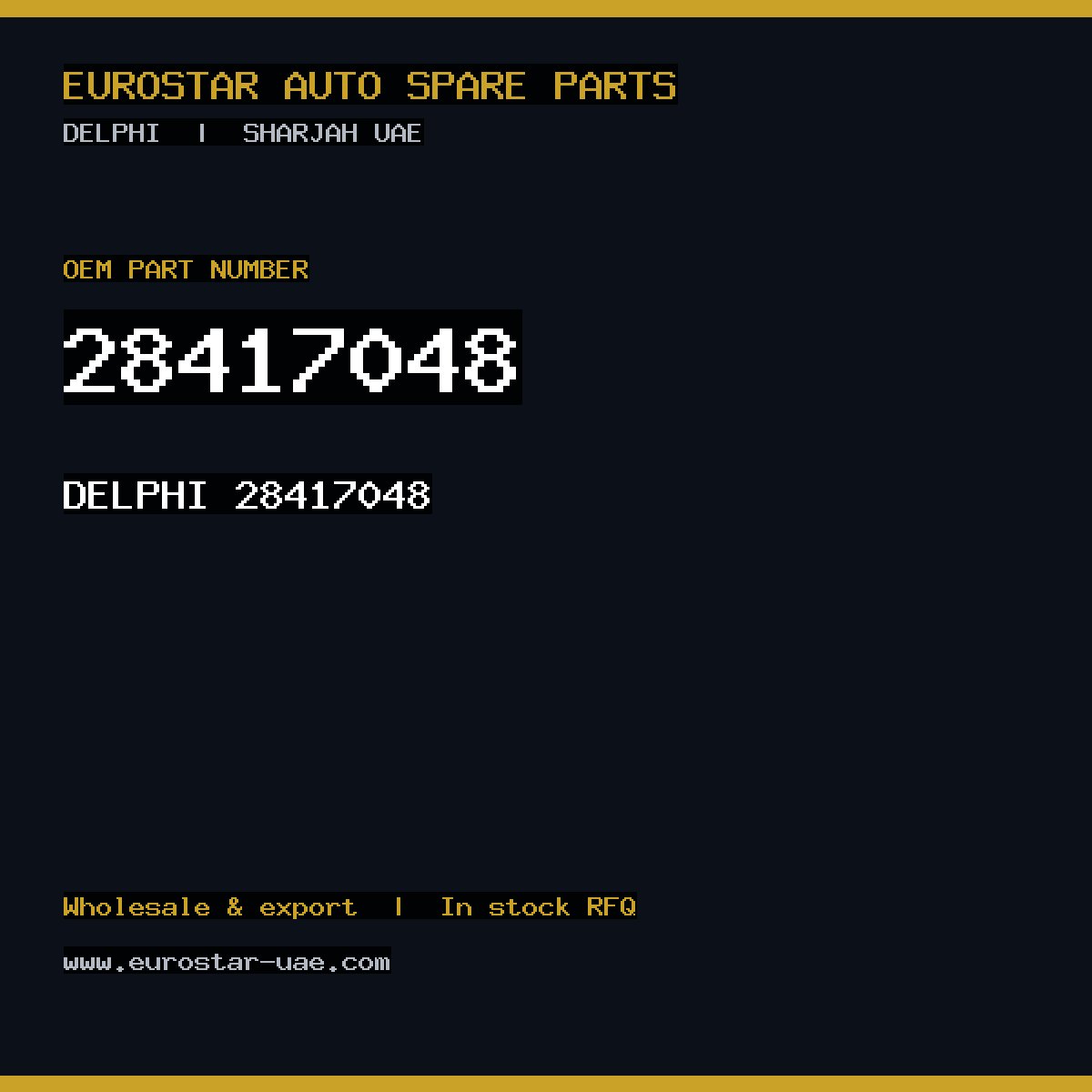 28417048 — DELPHI 28417048