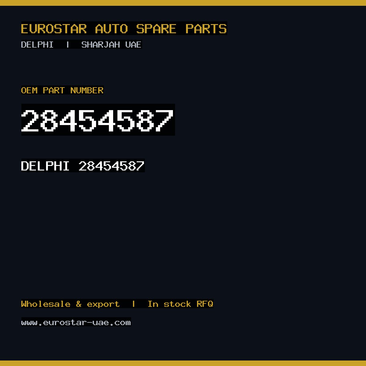 28454587 — DELPHI 28454587