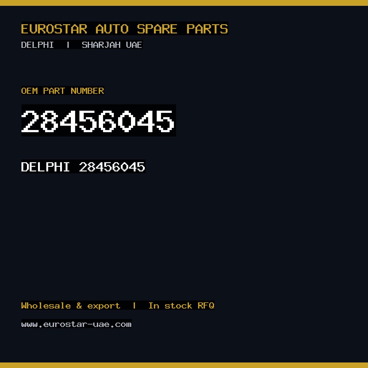28456045 — DELPHI 28456045