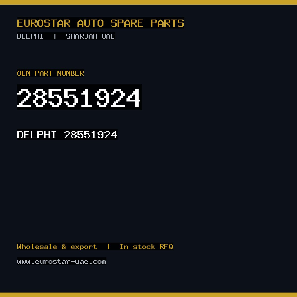 28551924 — DELPHI 28551924