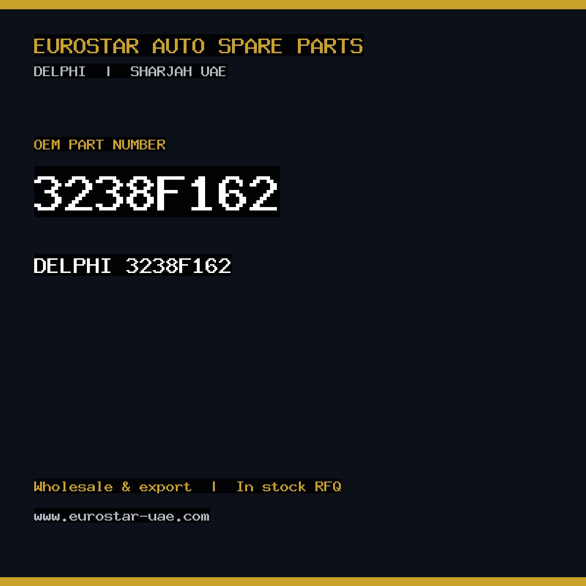 3238F162 — DELPHI 3238F162