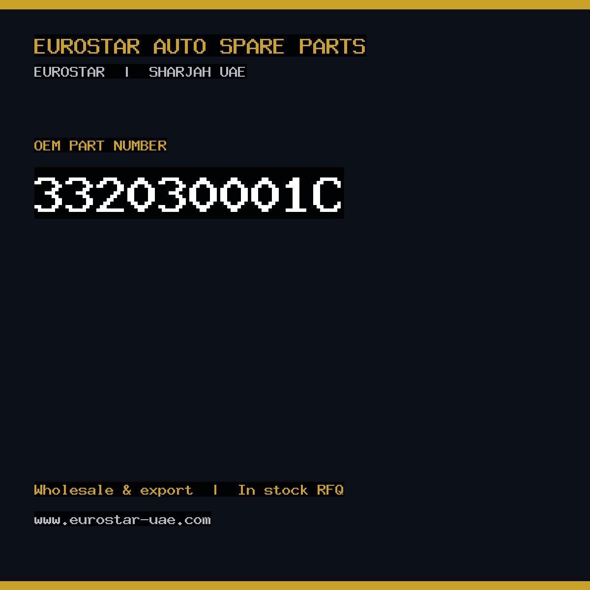 332-030-001C — CONTINENTAL/VDO 332-030-001C
