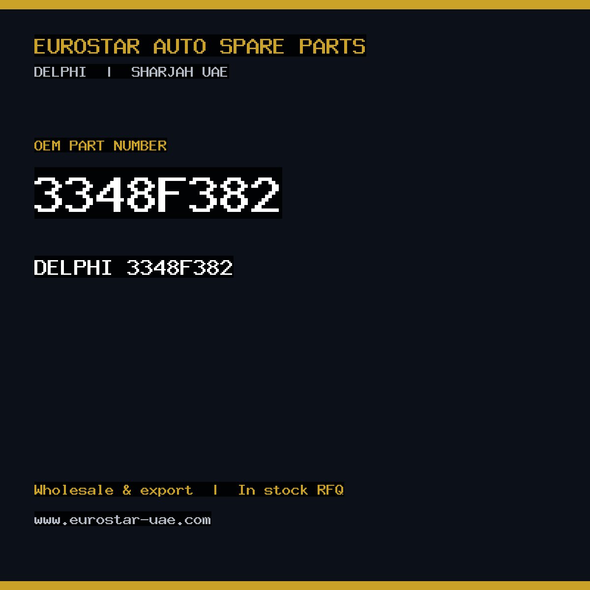 3348F382 — DELPHI 3348F382