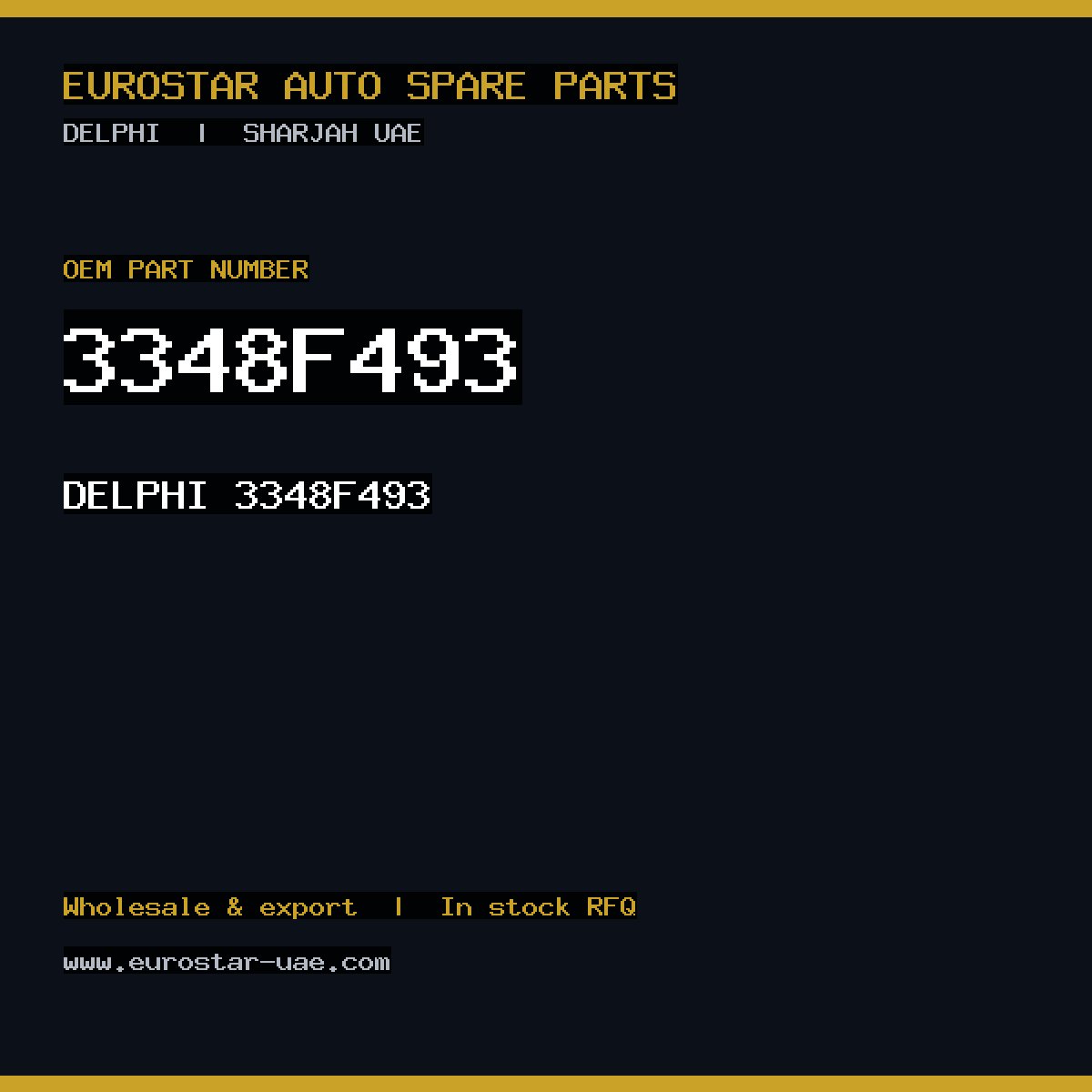 3348F493 — DELPHI 3348F493