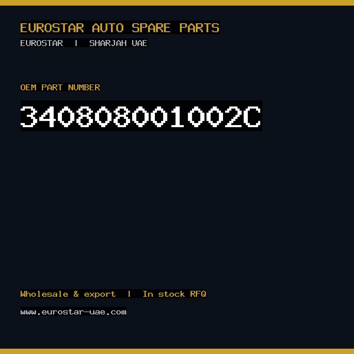 340-808-001-002C — CONTINENTAL/VDO 340-808-001-002C