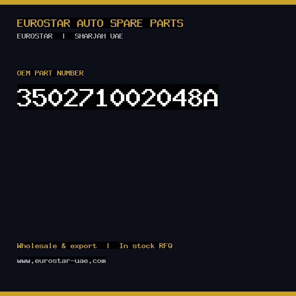 350-271-002-048A — CONTINENTAL/VDO 350-271-002-048A