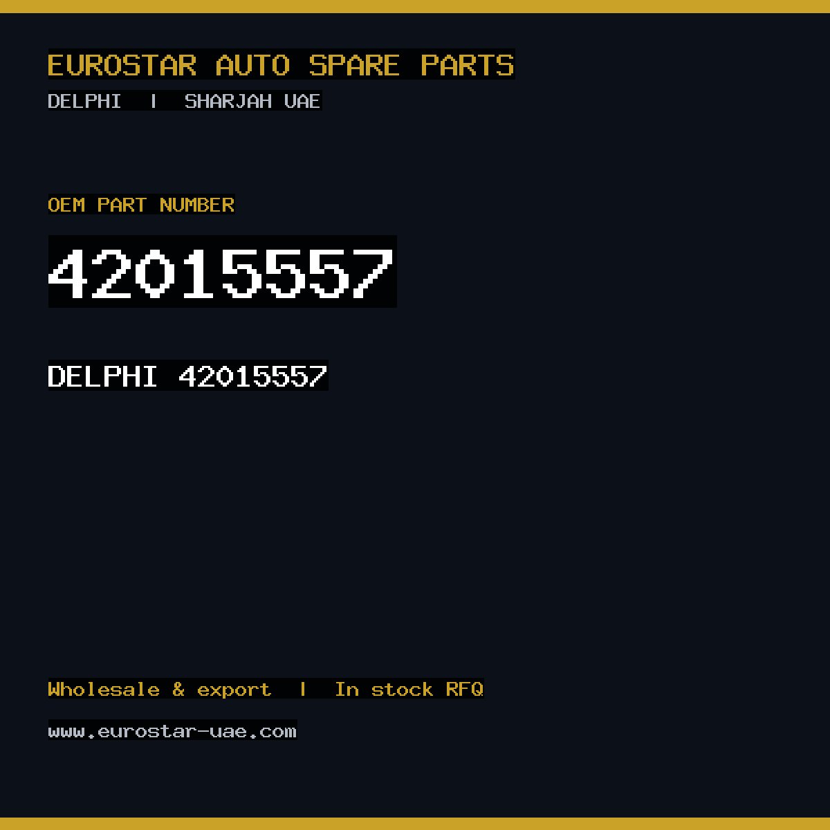 42015557 — DELPHI 42015557