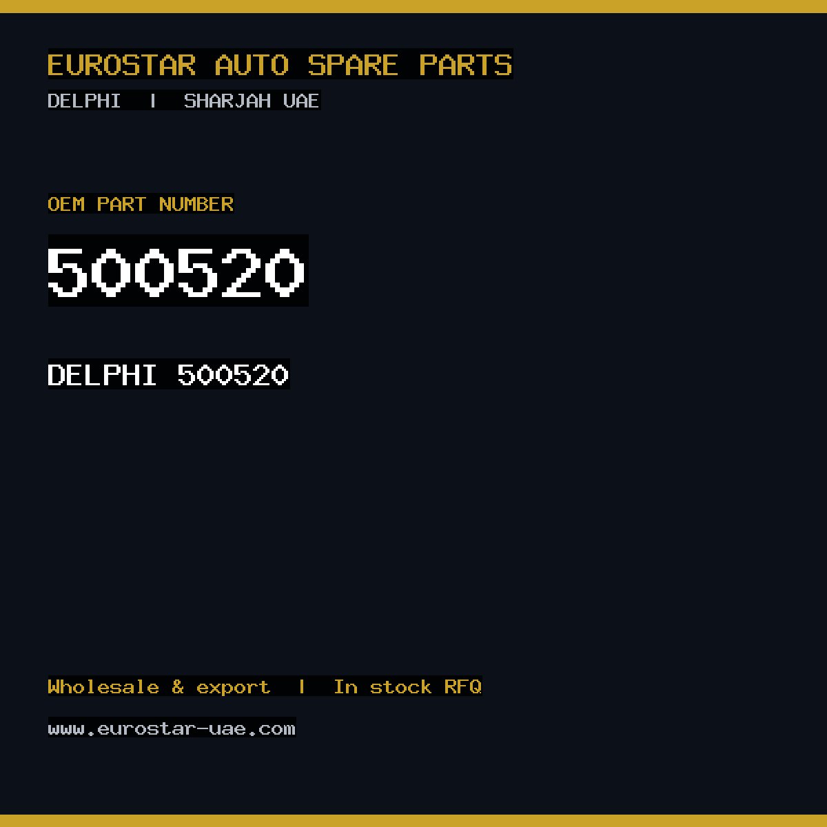 500520 — DELPHI 500520