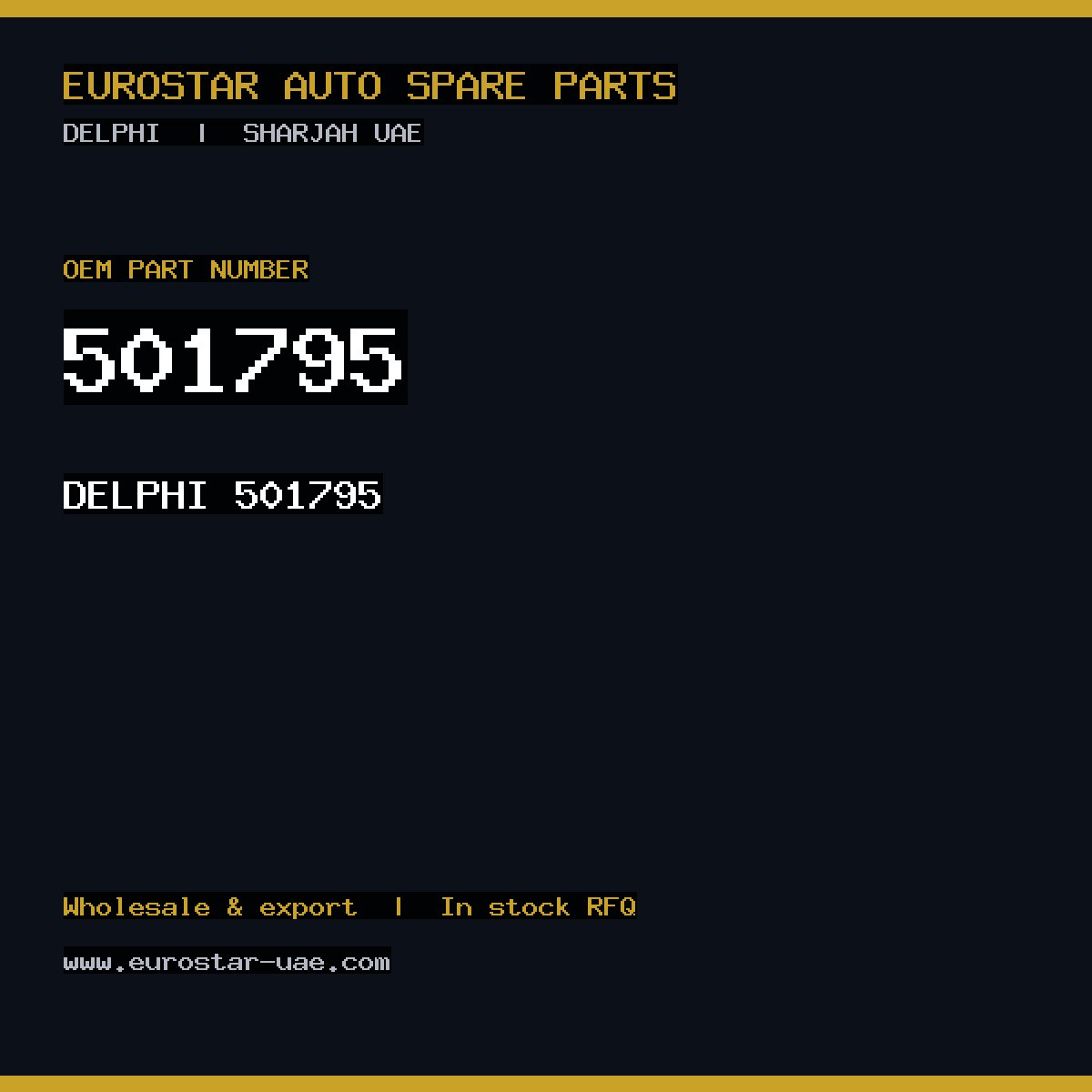 501795 — DELPHI 501795