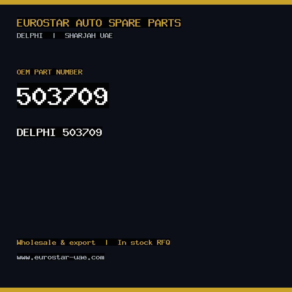 503709 — DELPHI 503709