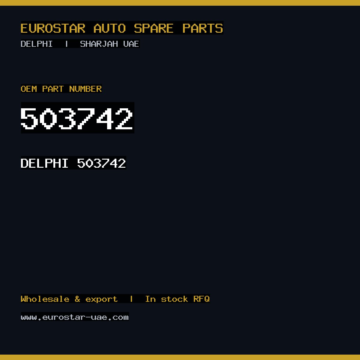 503742 — DELPHI 503742