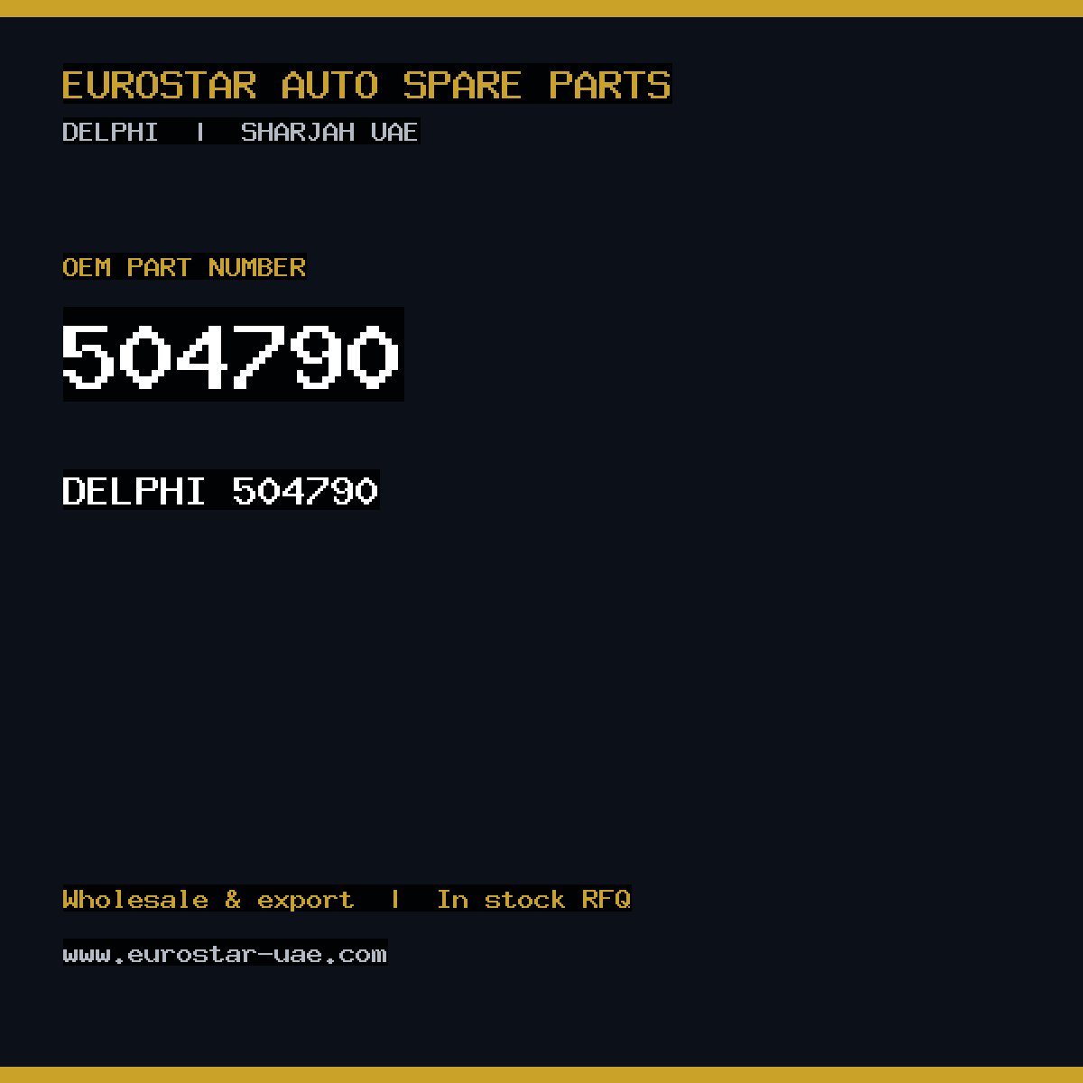 504790 — DELPHI 504790