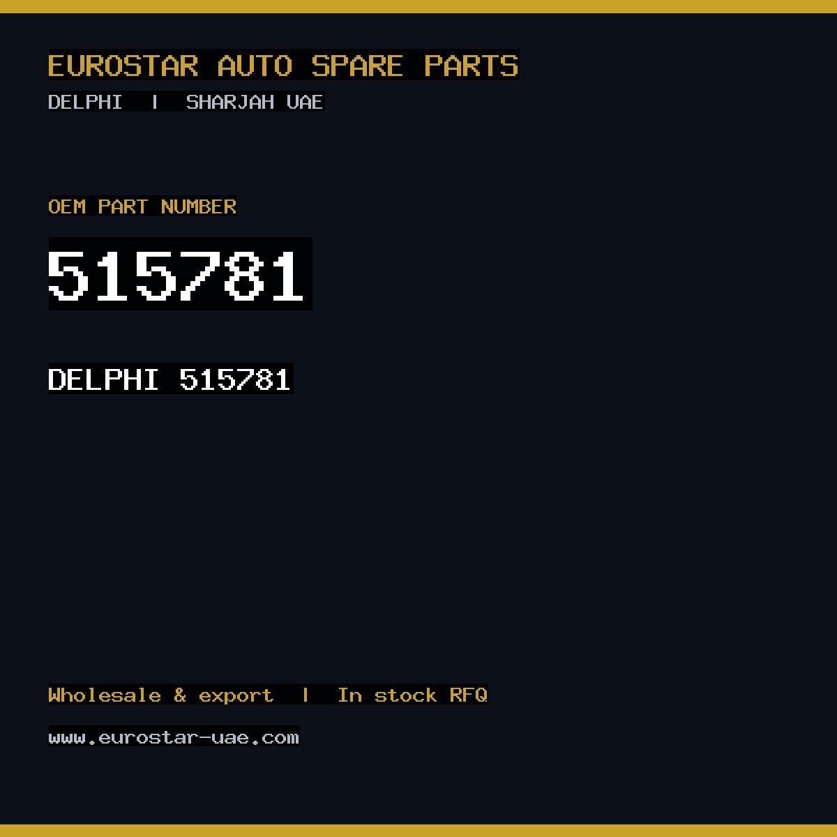 515781 — DELPHI 515781