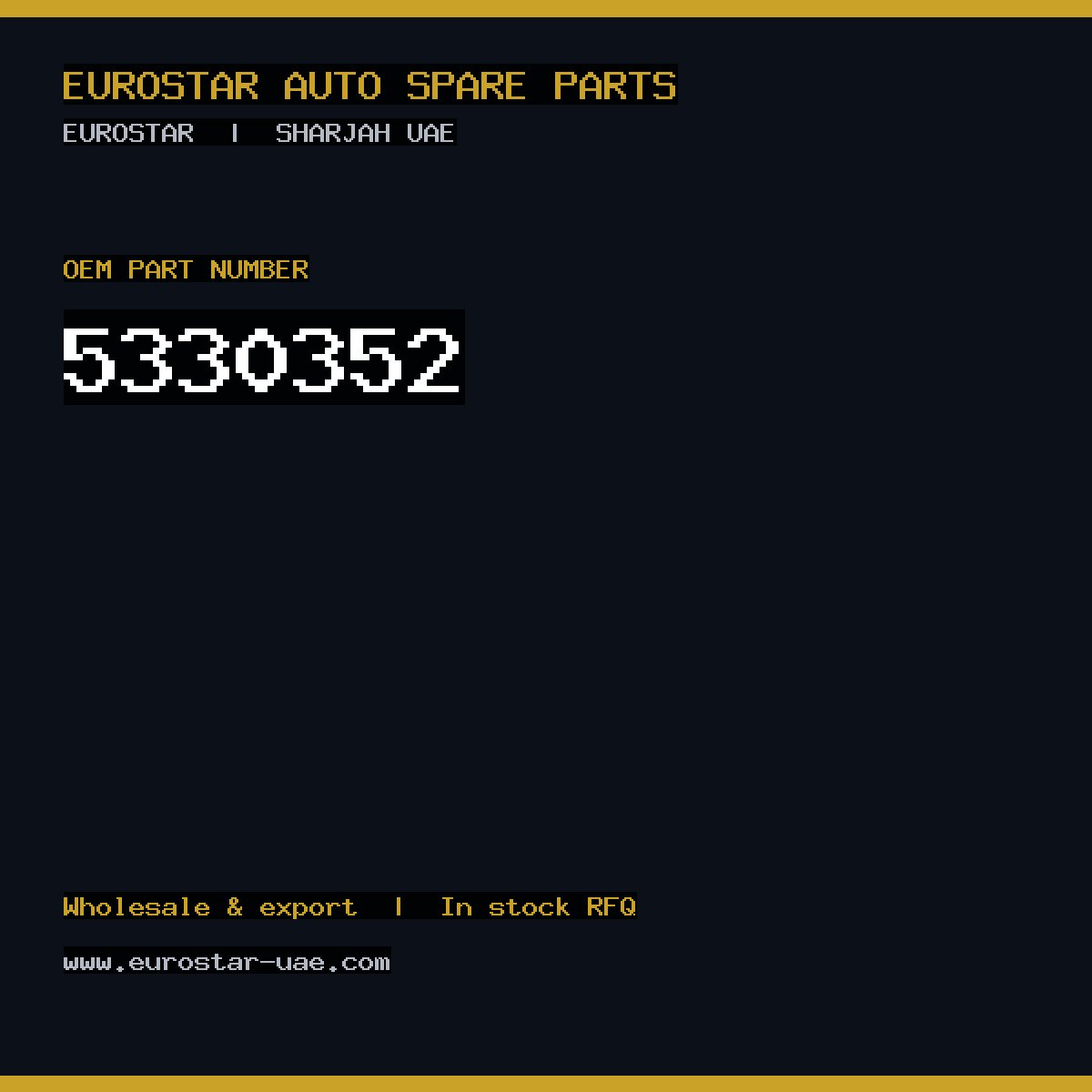 5330-352 — DELPHI 5330-352