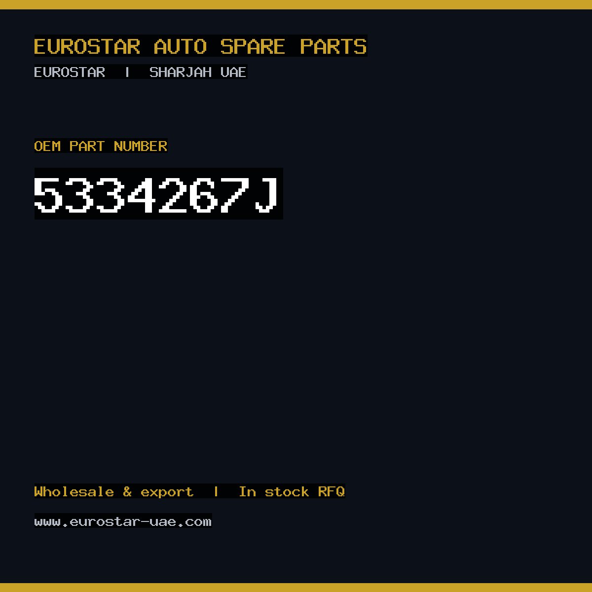 5334-267J — DELPHI 5334-267J