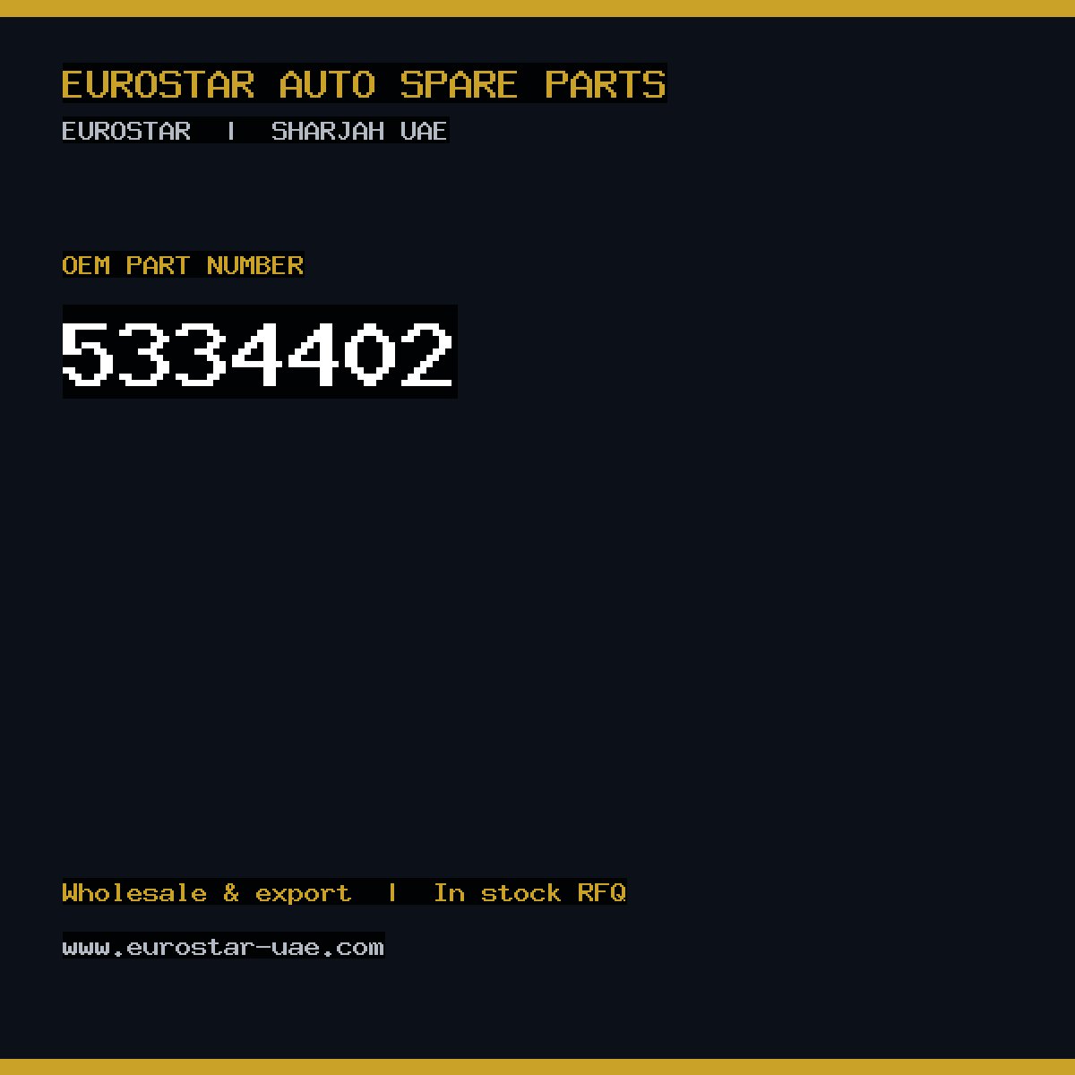 5334-402 — DELPHI 5334-402
