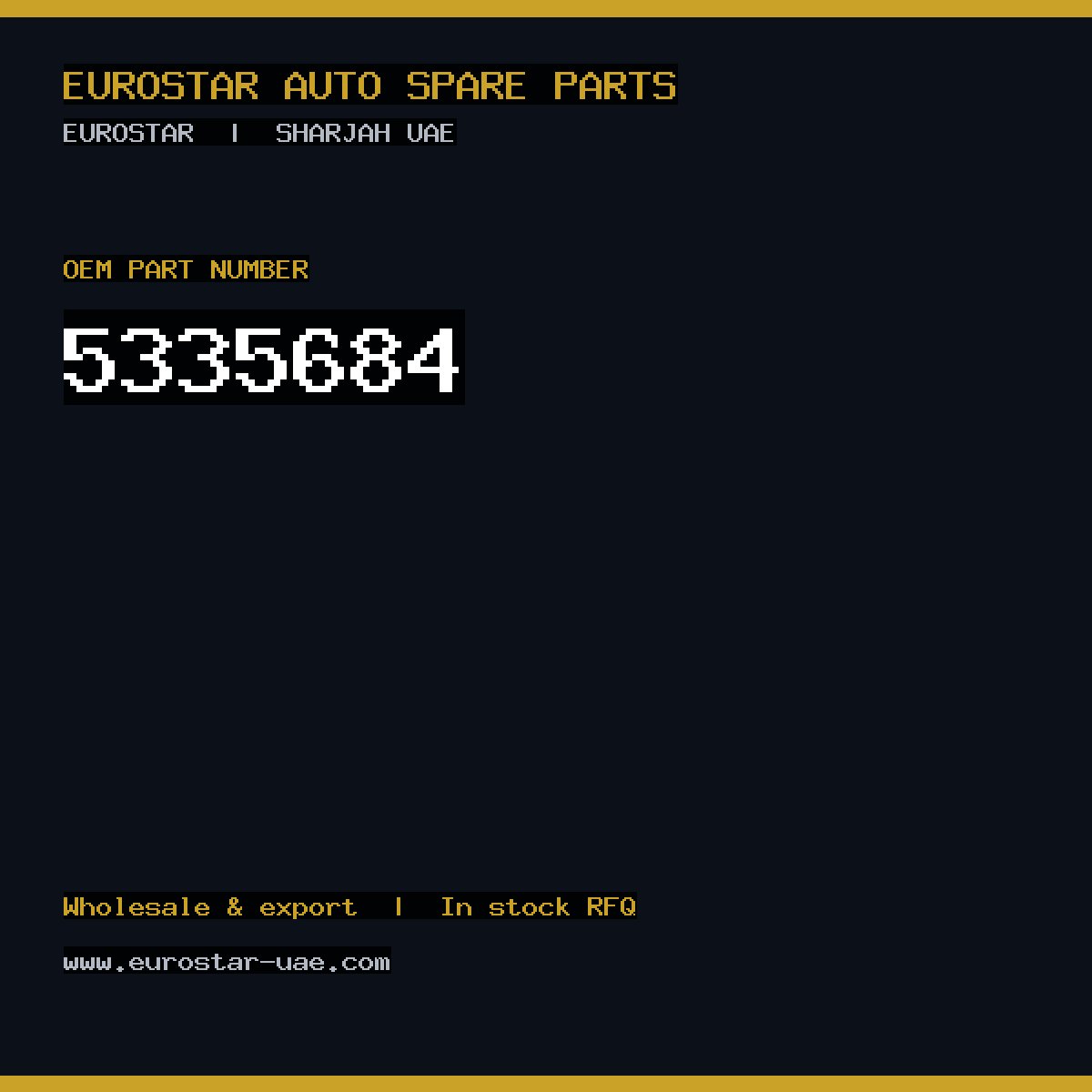 5335-684 — DELPHI 5335-684