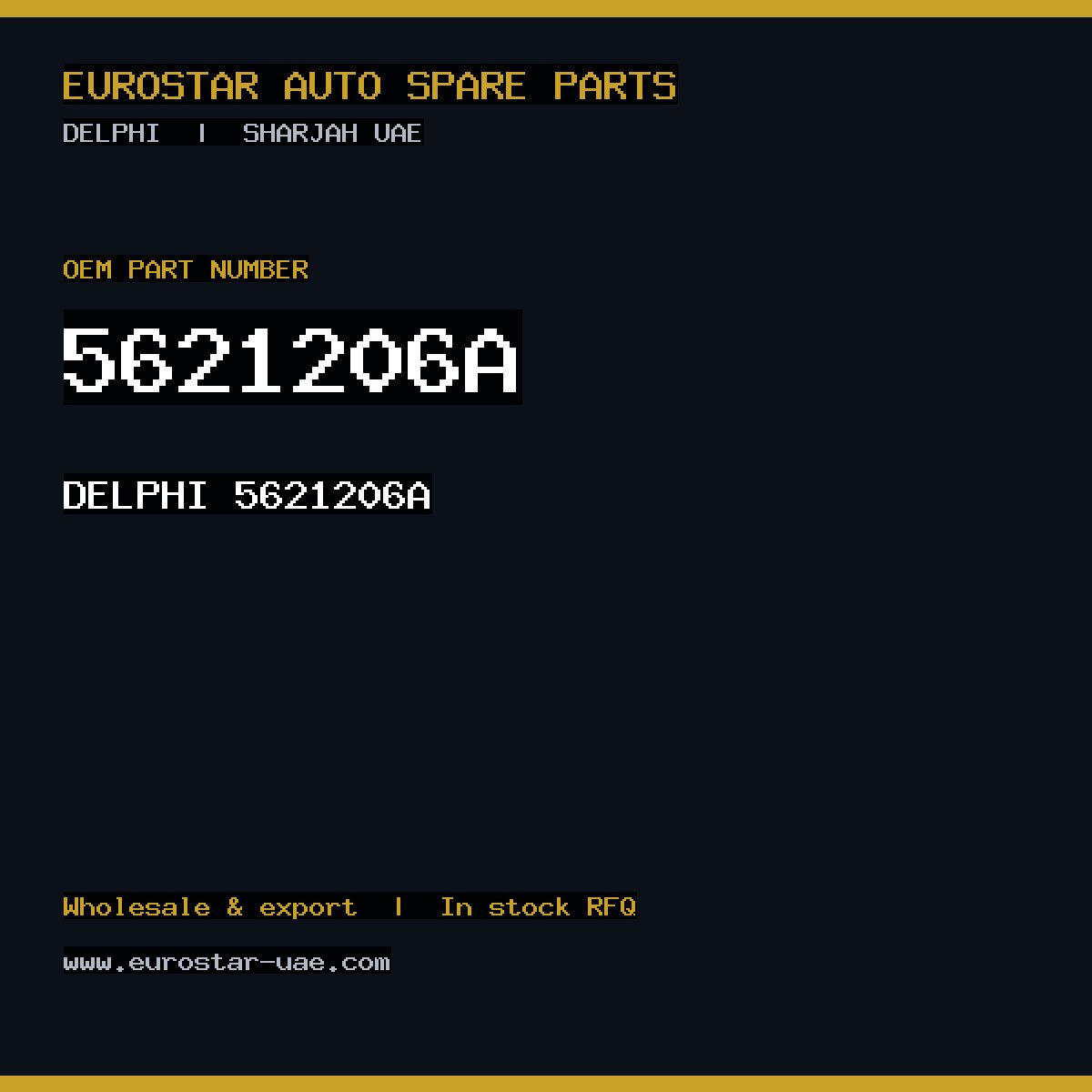 5621206A — DELPHI 5621206A