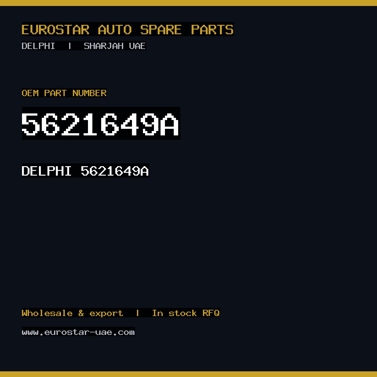 5621649A — DELPHI 5621649A
