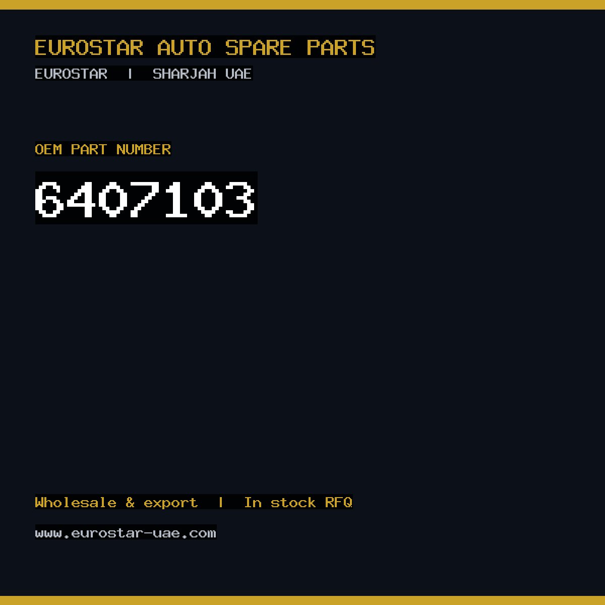 6407-103 — DELPHI 6407-103