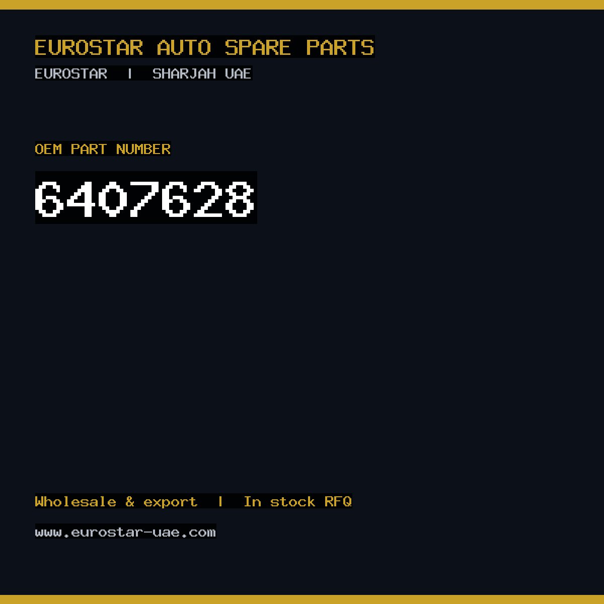 6407-628 — DELPHI 6407-628