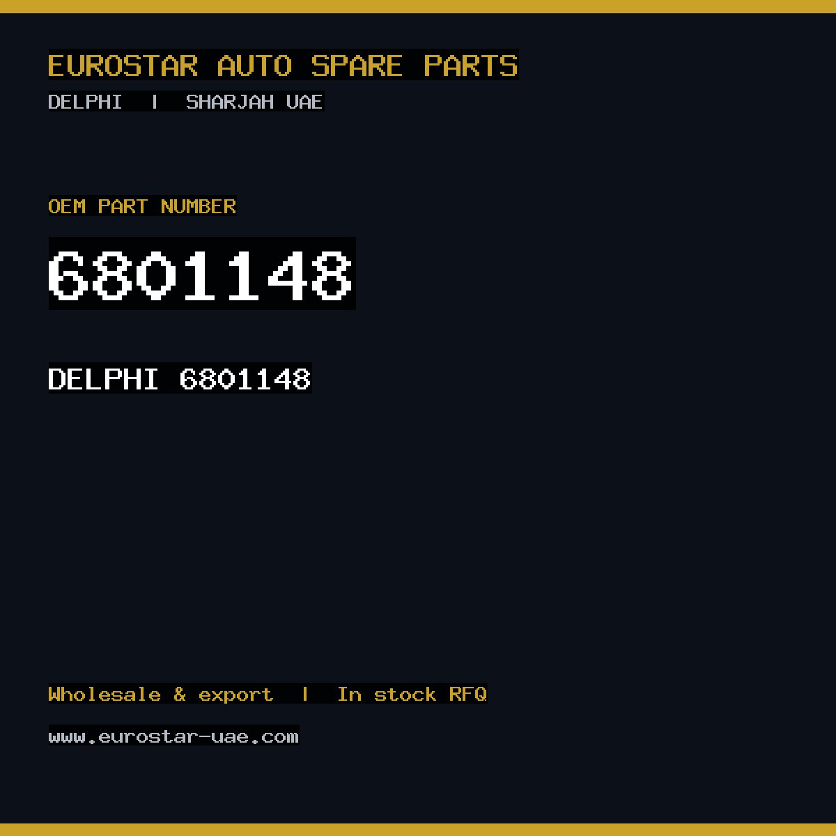 6801148 — DELPHI 6801148