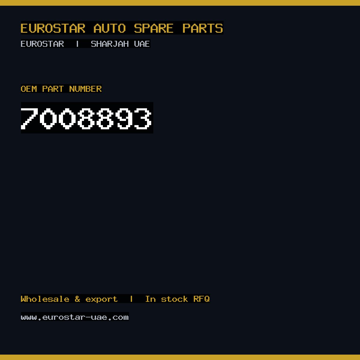 7008-893 — DELPHI 7008-893