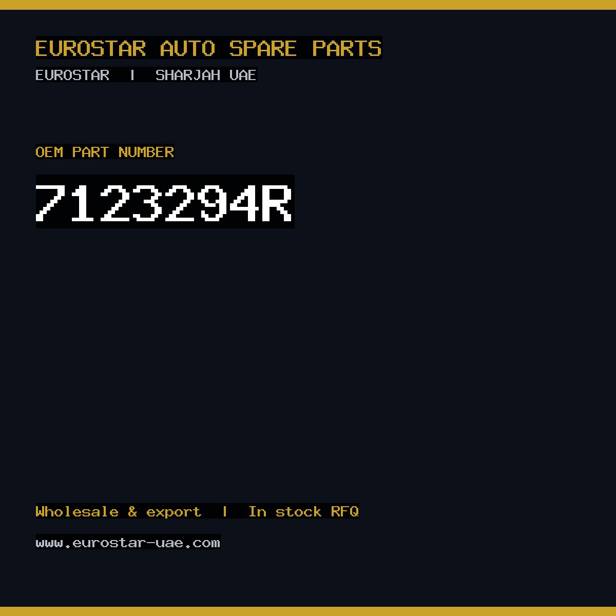 7123-294R — DELPHI 7123-294R