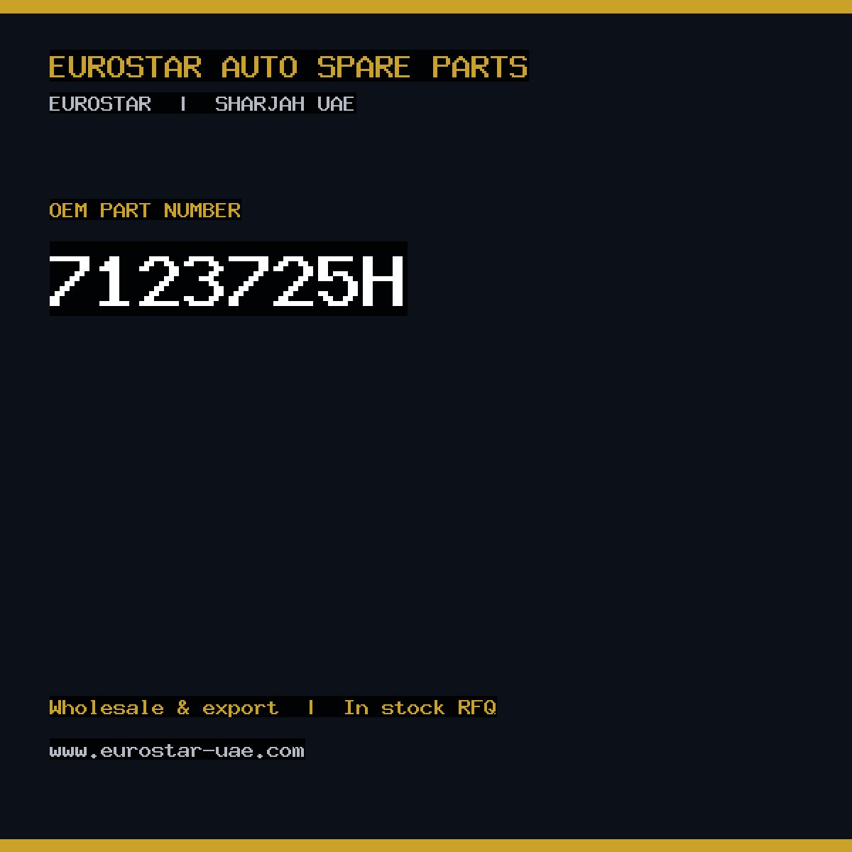 7123-725H — DELPHI 7123-725H
