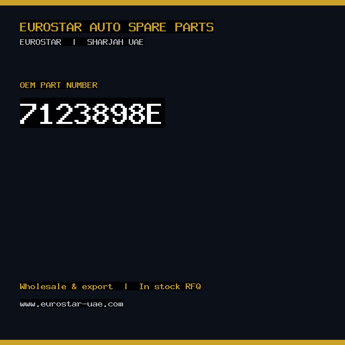 7123-898E — DELPHI 7123-898E