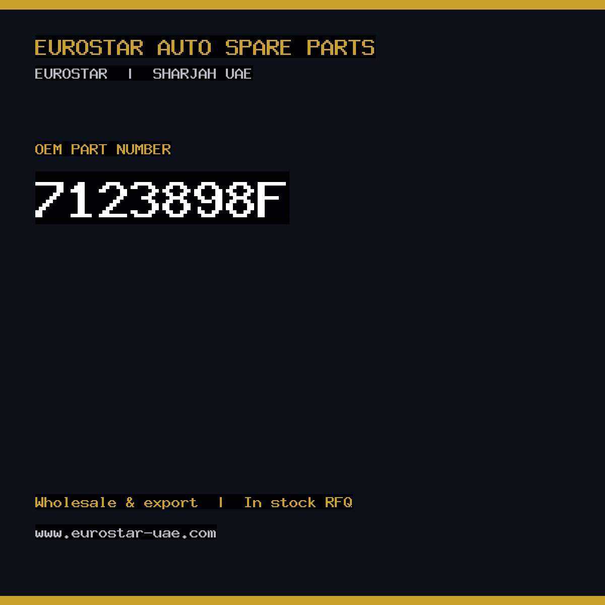 7123-898F — DELPHI 7123-898F